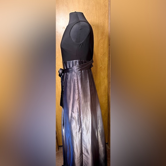 SLNY Ombre Satin Gown size 4 - Picture 6 of 12